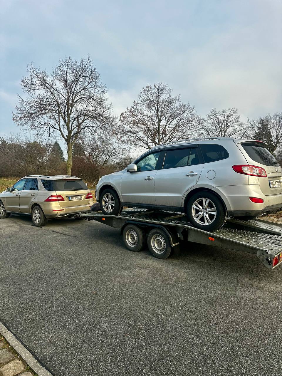 Евакуатор TRANS CAR в роботі